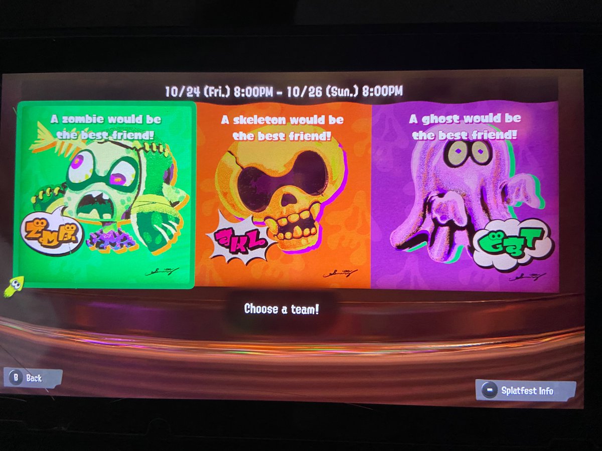 rottinggalslove's tweet image. Max Jagerman’z worst nightmare…
#Npmd #Splatoon