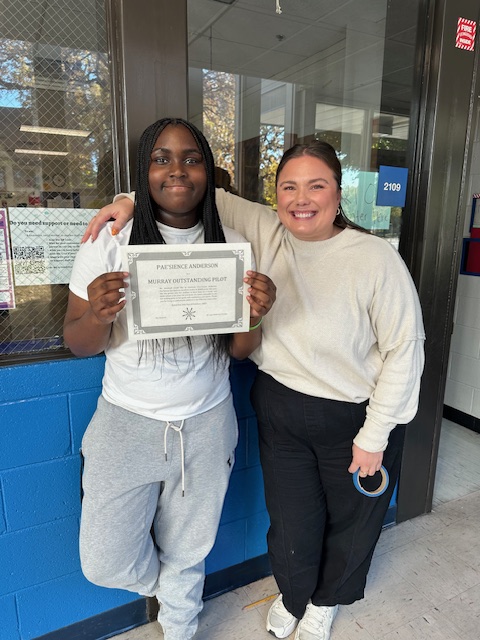 MurrayMS_SPPS's tweet image. #Pilotprops of the week!  Ms. Steinhoff would like to celebrate Pae&apos;sience Anderson.She is an excellent leader in our WEB program and continues to grow as a Murray leader in class and in sports. It is enjoyable to see her making gains with her goals! Way to go! Go Pilots!