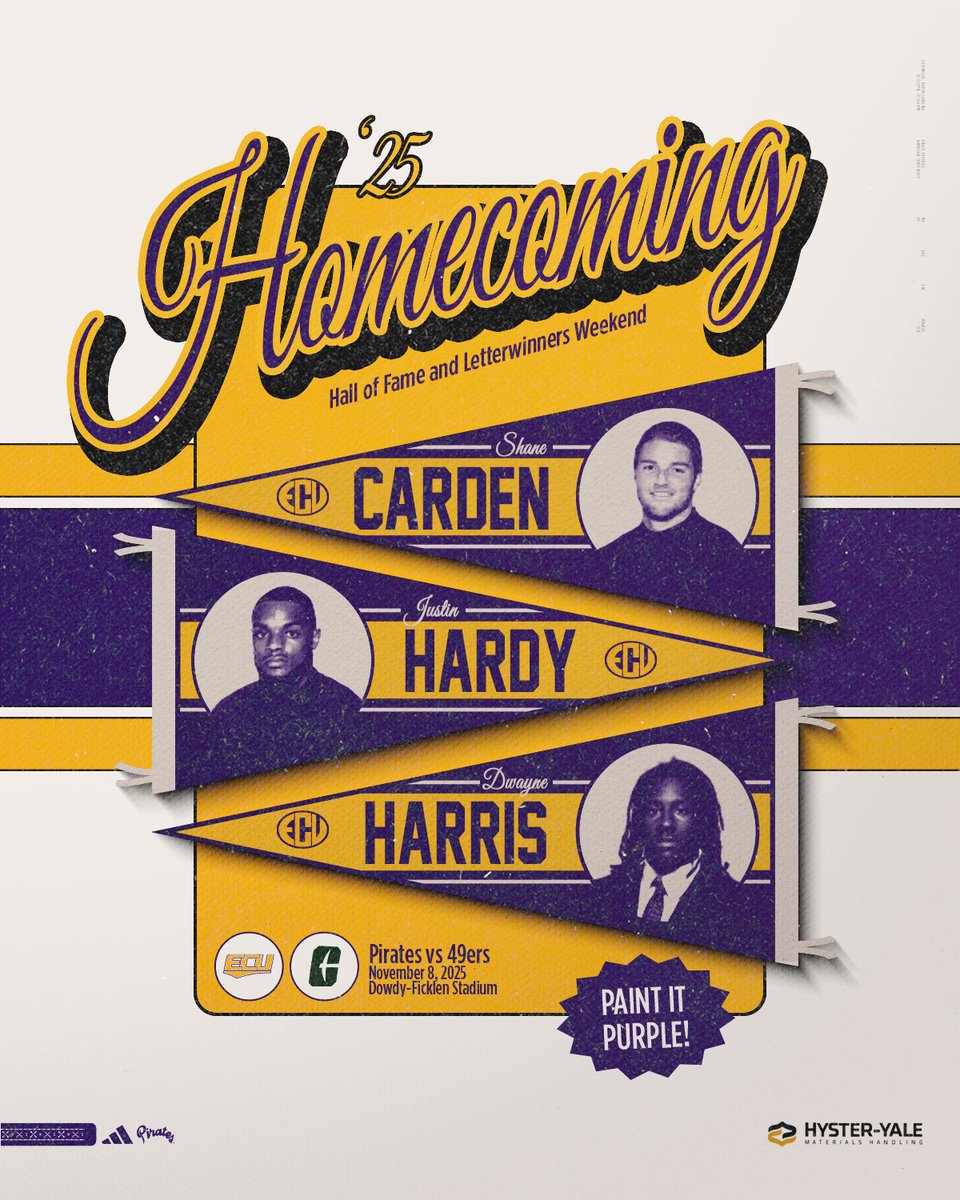ECU Football (@ecupiratesfb) on Twitter photo Next home game, we celebrate 3 of our own Pirate πβs in Dowdy-Ficklen Stadium! Make sure to get your tickets today π΄ββ οΈ  <a href="/ECUAthletics/">East Carolina Pirates</a> Next home game, we celebrate 3 of our own Pirate πβs in Dowdy-Ficklen Stadium! Make sure to get your tickets today π΄ββ οΈ  <a href="/ECUAthletics/">East Carolina Pirates</a>