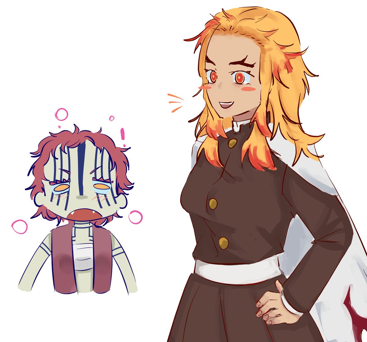 PeppGreen's tweet photo. @AkarenWeek

#AkarenWeek2025 #Akaren #Renkaza   
Day 5 - Genderbend https://t.co/jsoU8jkg9q