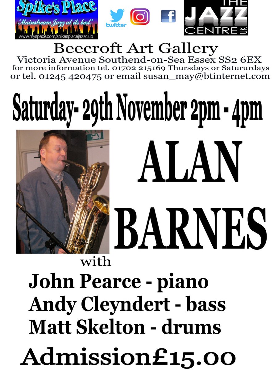 Spike’s Place Jazz (@jazzspike) on Twitter photo 