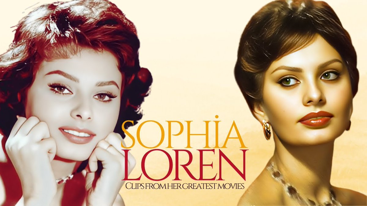 FMEClassics's tweet image. #sophialoren #classiccinema
youtu.be/vGQChpzb2Q