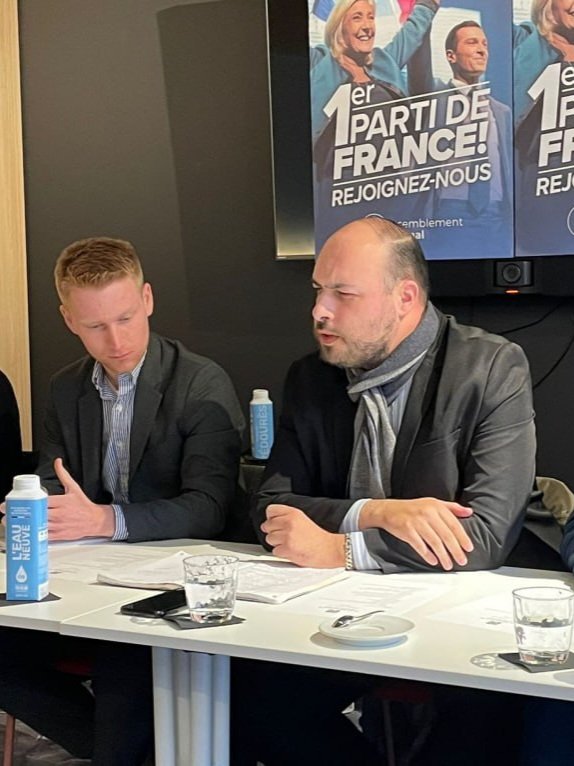 GauthierBouchet's tweet photo. Romain Lemoigne, délégué régional du RN des Pays de la Loire, sera notre candidat à la Mairie de La Flèche. Amical soutien à lui et sa liste Rassemblement pour La Flèche !
#RN72 #Sarthe #Municipales2026 https://t.co/mZhjsLBY0Q