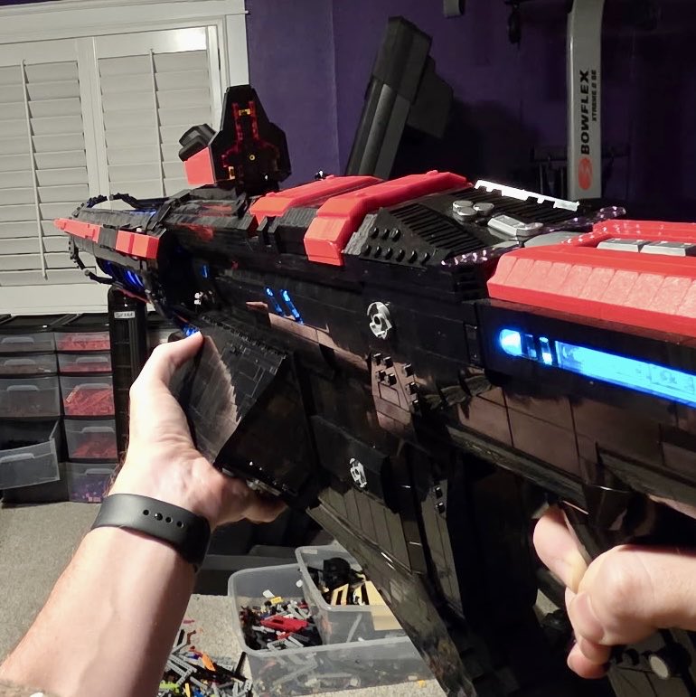 We are just 1 HOUR away from the next <a href="/Halo/">Halo</a> game announcement! 

Watching from home while I finish up my latest Lego Halo build 😎

#HaloSpotlight #HCS