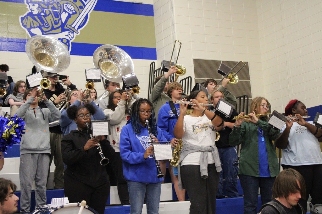 Senior Night Pep Rally, 2025!