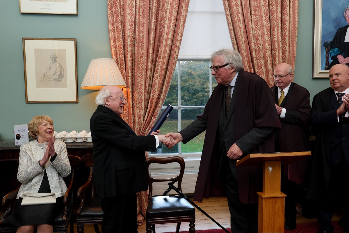 President of Ireland tweet media