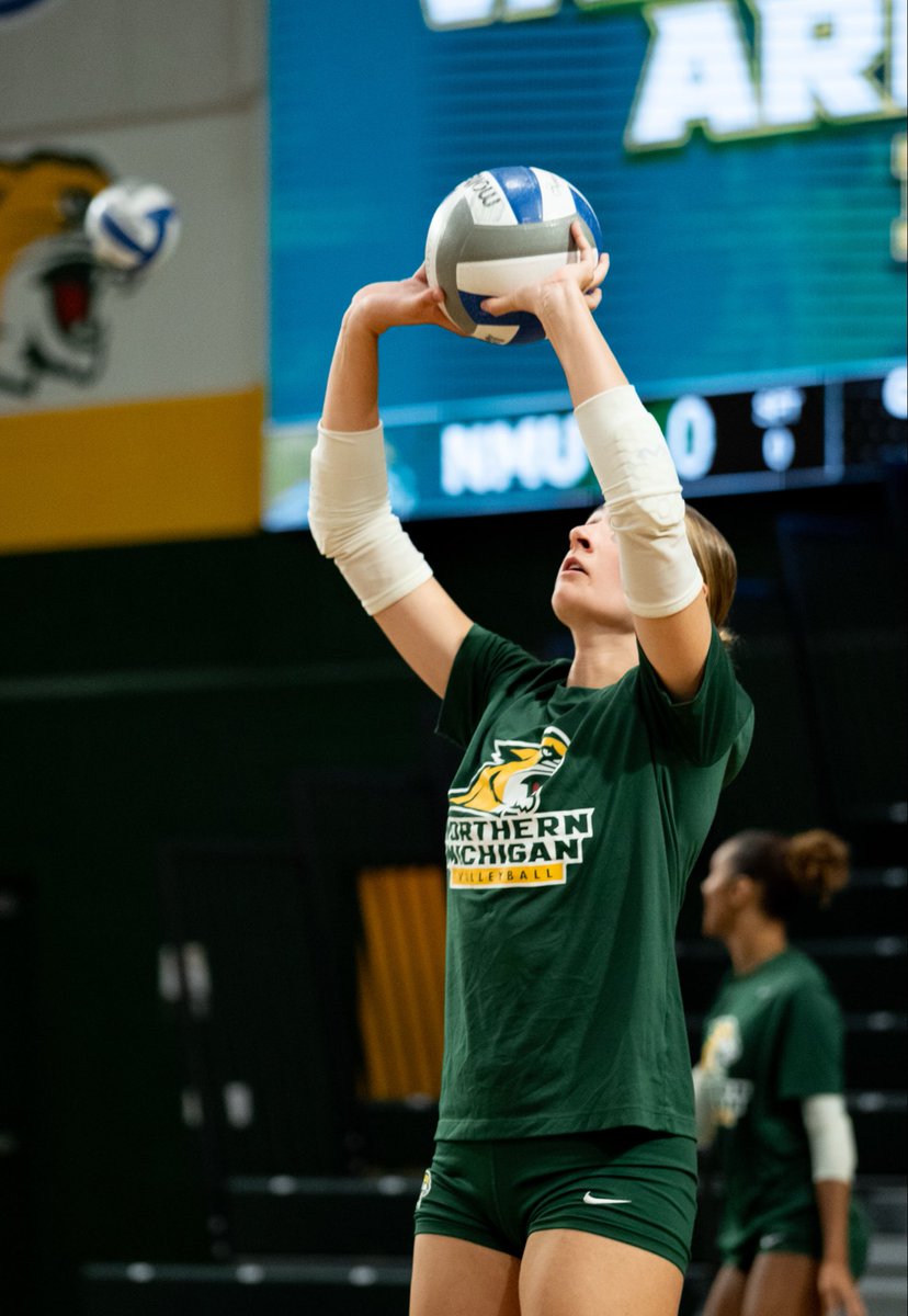 NMU_Volleyball's tweet photo. Focused N.
#NMUVB #PointCats https://t.co/4nz9Vj1K0a