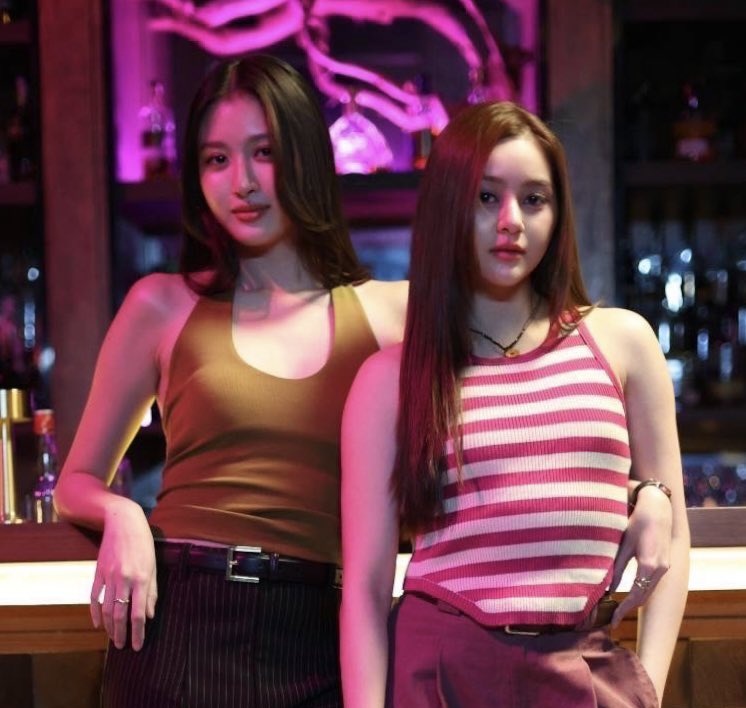 sapphicslike's tweet image. upcoming thai GL series called 'girl rules' has 3 couples