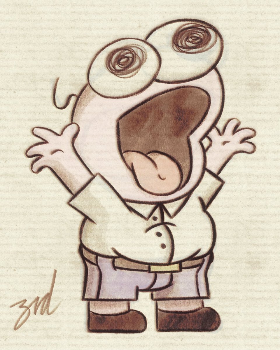 3rdMilleniumBoy's tweet image. I&apos;ve been trying out a new brush for a few days now, and here&apos;s one of those tests with a Pim drawing.

I hope you like it!

#smilingfriends #smilingfriendsseason3 #pim