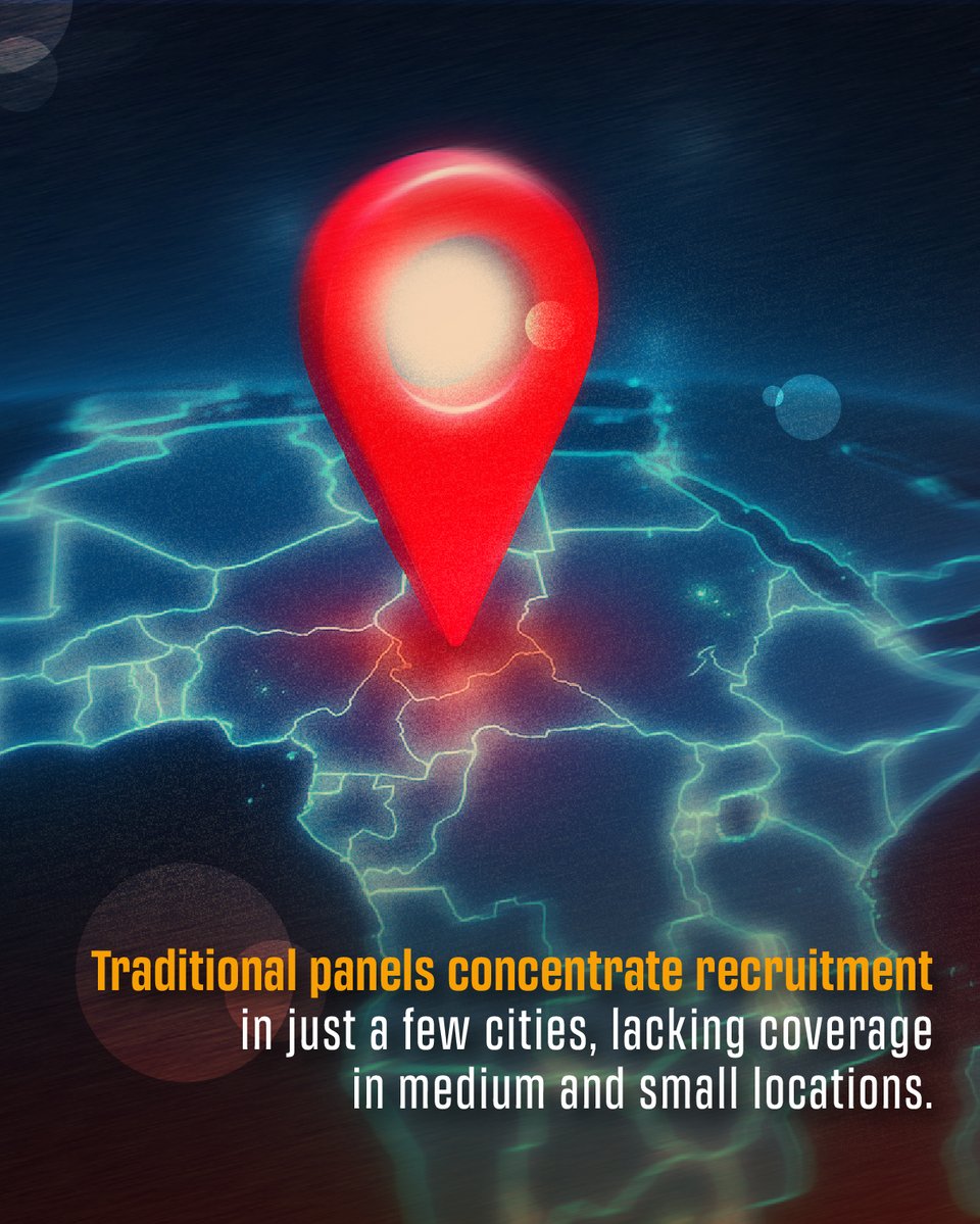 africa_r_online's tweet image. At AFRICA Research, we offer an alternative to traditional panels 📊
We recruit real respondents through social media, using simple #randomsampling with unlimited geographic reach across 40+ countries.
🌍 Fresh and truly #representativedata.
✉️projects@africaresearch.online