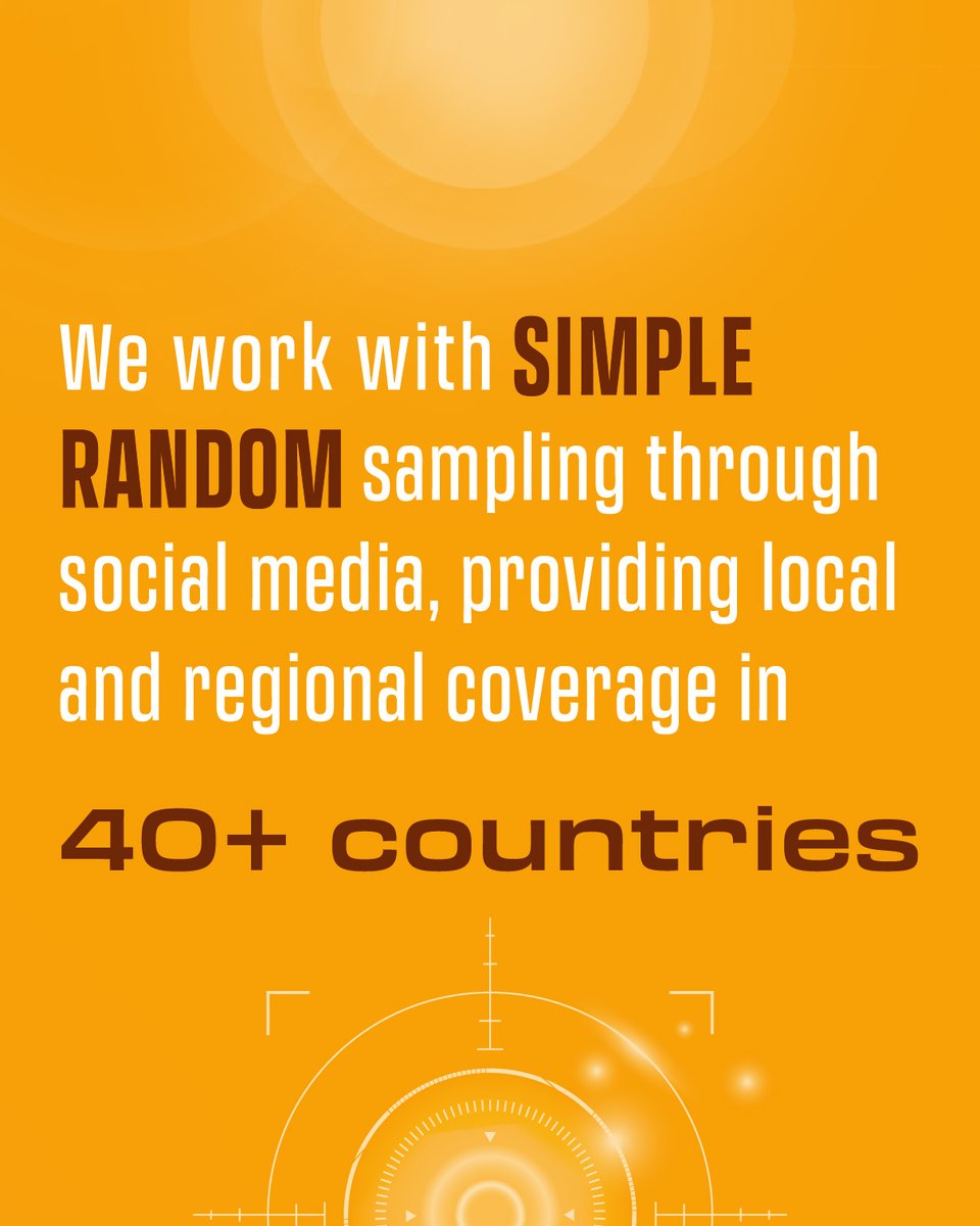 africa_r_online's tweet image. At AFRICA Research, we offer an alternative to traditional panels 📊
We recruit real respondents through social media, using simple #randomsampling with unlimited geographic reach across 40+ countries.
🌍 Fresh and truly #representativedata.
✉️projects@africaresearch.online