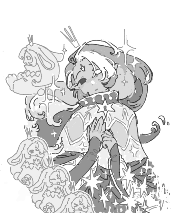 moeful fount doodle