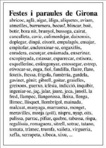 Fa set anys corria aquest got per les barraques de Fires.
Va ser infinitament superior al d'enguany.