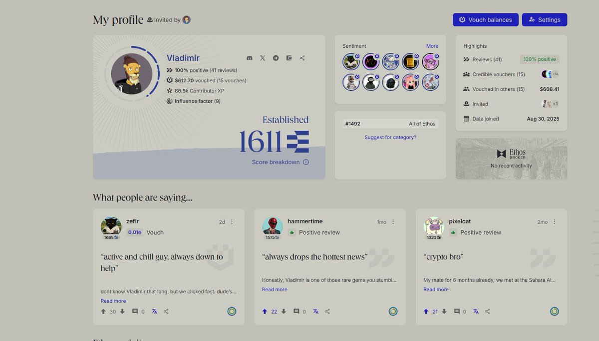 Have a nice weekend everyone, friends!☀️🔥

If you're not yet familiar with the new social network that fights bots and AI,you should definitely join <a href="/ethos_network/">Ethos</a> 📢📢📢

It's simple do these things to increase your points and gain experience✍️

✔️leave an honest review about