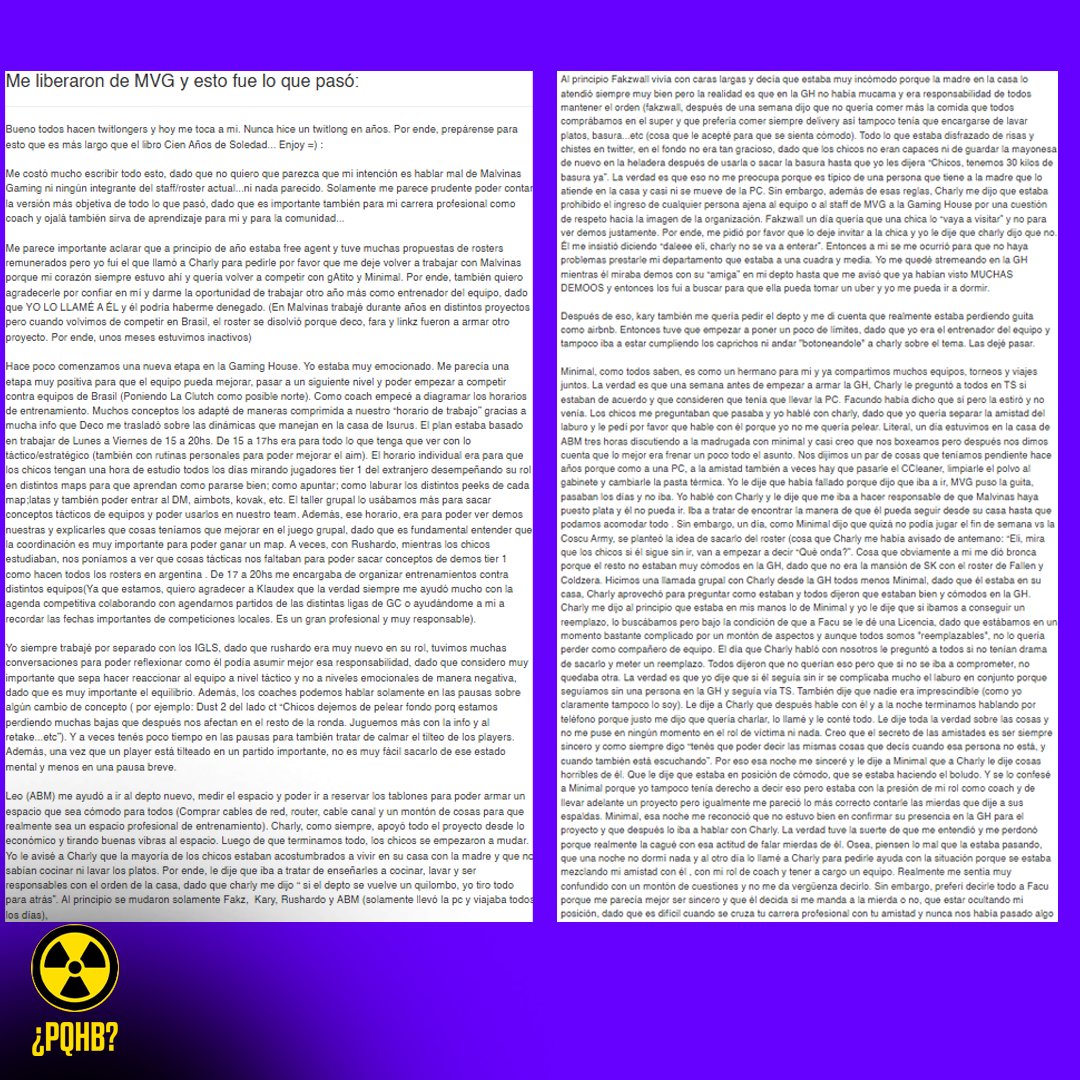 porquehaybardo's tweet image. EL MEJOR TWEETLONGER DE LA HISTORIA: @s1copCSGO Y SU SALIDA DE @malvinas_gaming.

LA GH ERA UN TELO, IBA A PISAR CON LA MOTO A @fakzwall Y A TODA SU FAMILIA, CON @karyfps ERAN UN SHAWARMA HUMANO, NO GUARDABAN NI LA MAYONESA.

¿Lo mejor? Recuperé LA JOYA: web.archive.org/web/2020110104…