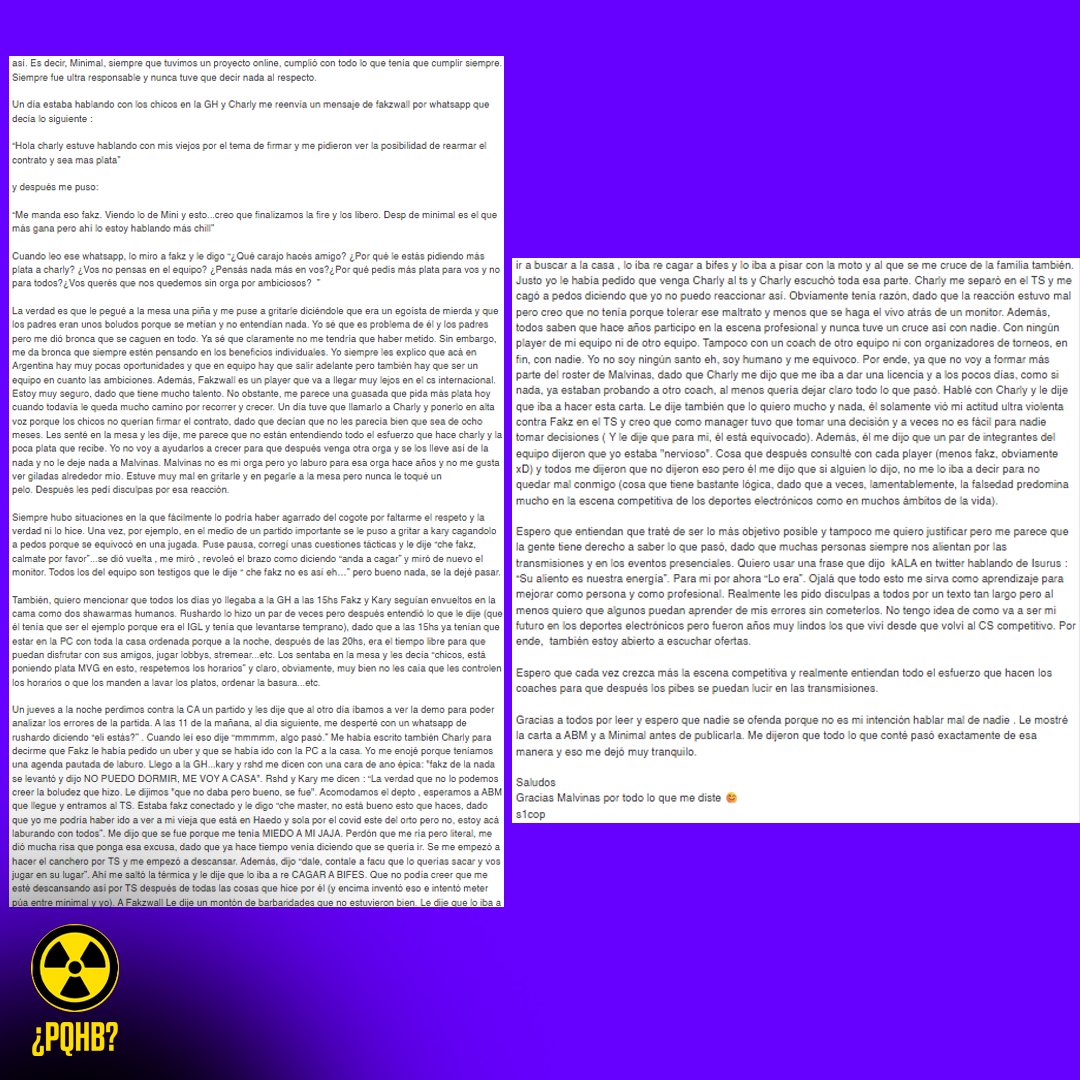 porquehaybardo's tweet image. EL MEJOR TWEETLONGER DE LA HISTORIA: @s1copCSGO Y SU SALIDA DE @malvinas_gaming.

LA GH ERA UN TELO, IBA A PISAR CON LA MOTO A @fakzwall Y A TODA SU FAMILIA, CON @karyfps ERAN UN SHAWARMA HUMANO, NO GUARDABAN NI LA MAYONESA.

¿Lo mejor? Recuperé LA JOYA: web.archive.org/web/2020110104…