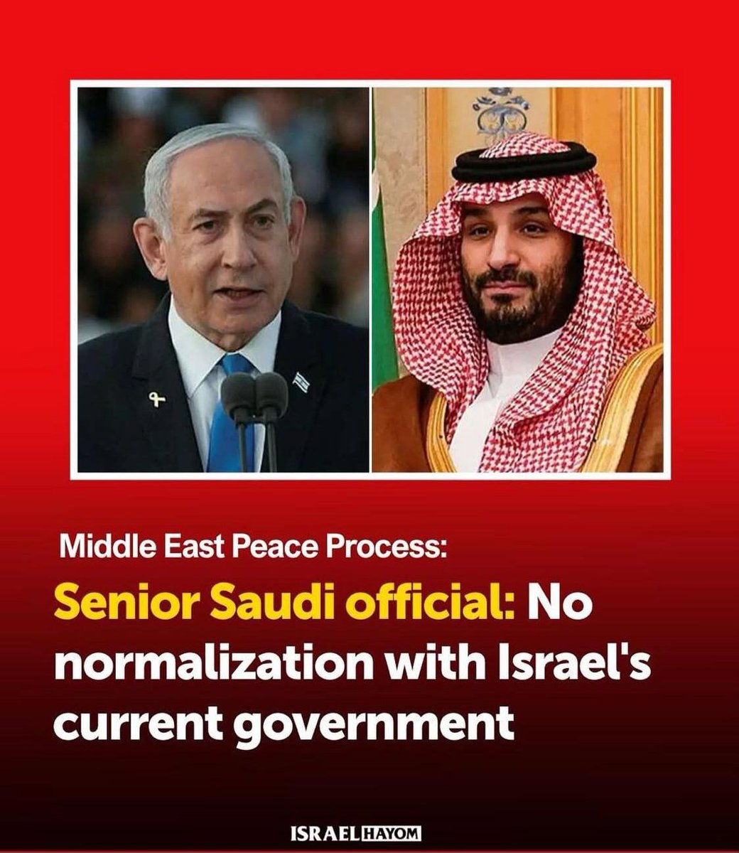 So, the Saudi monarch is now openly demanding that the Israeli democracy drop the Prime Minister as a condition of “normalization?”   I assume he’s trying to enlist our country in his effort.

Tell him and his 9/11 terrorist pals to screw off!
