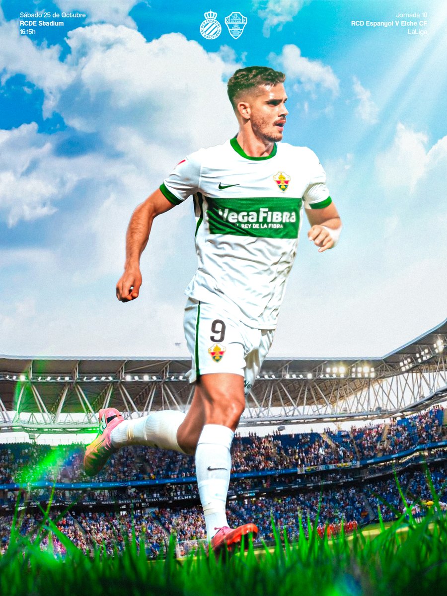 albertutska's tweet photo. ES HOY, ES HOY🤪💚
𝐇𝐎𝐘 𝐉𝐔𝐆𝐀𝐌𝐎𝐒👊
@RCDEspanyol 🆚 @elchecf 

🔁❤️Darle amor al diseño porfi.
#LALIGAEASPORTS #EspanyolElche https://t.co/rQZFtubfRk