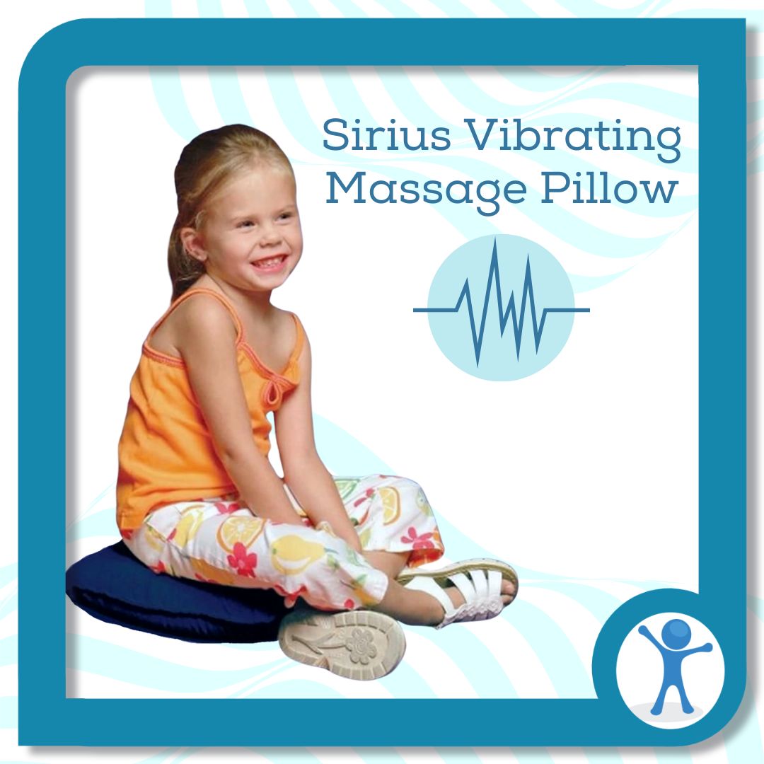 AutismResource's tweet image. Kids, teens, and adults alike love the pressure activated Sirius Vibrating Massage Pillow! Sit on top of the pillow, lean back on it, or hug it to feel the relaxing and calming vibrations. Order today at National Autism Resources! #autism #specialneeds

nationalautismresources.com/sirius-vibrati…