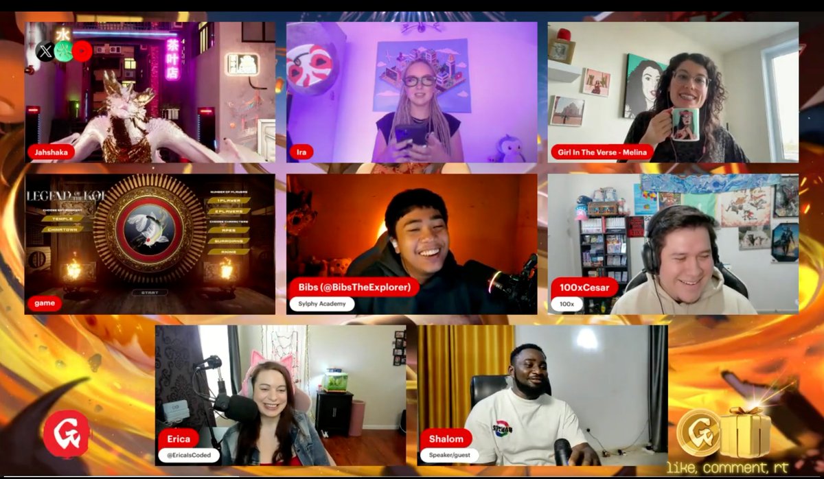 GM! it’s Thursday which means we’re LIVE with <a href="/gkoi0x/">GKOI</a> at 2pm ET. pull up 🐉🔥