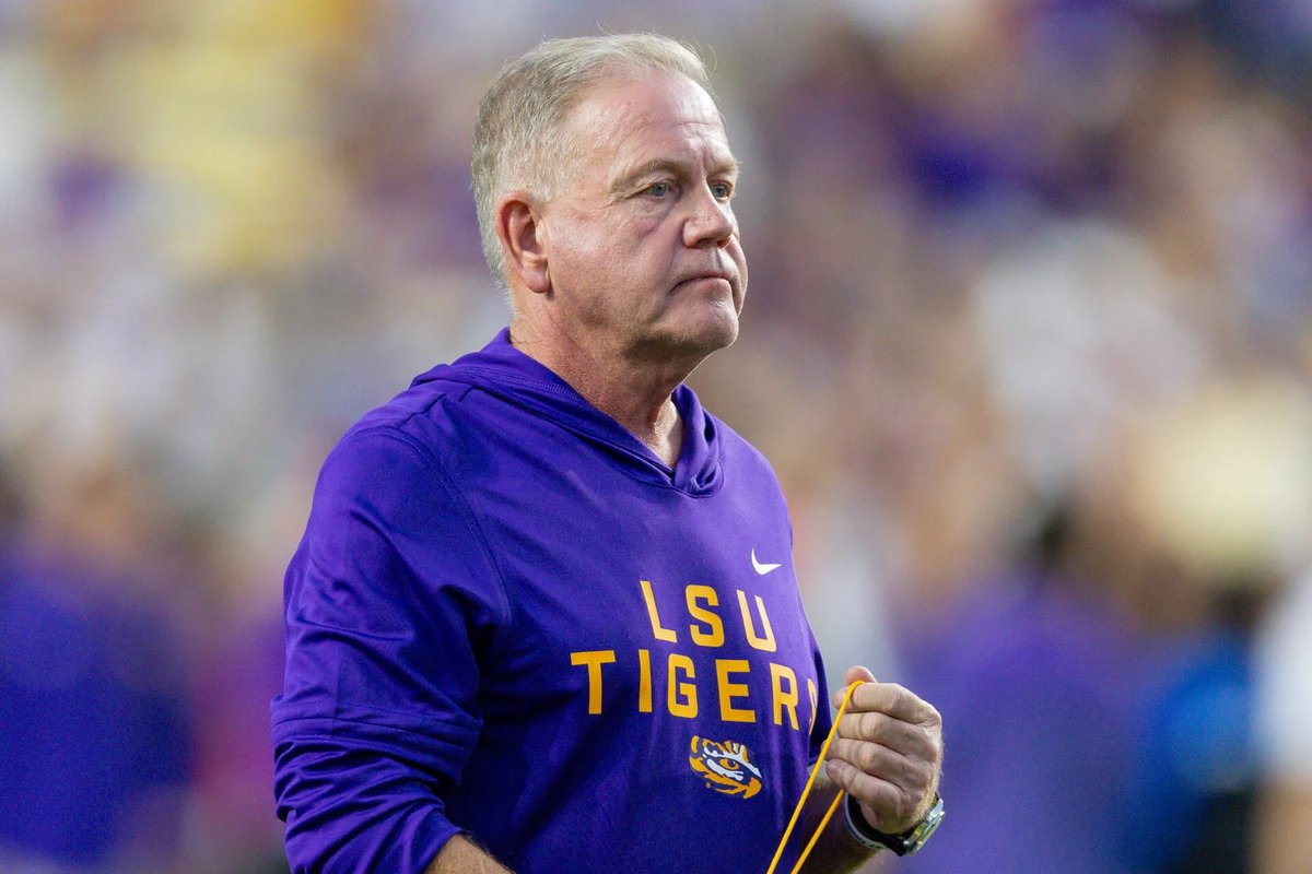 AgJack10's tweet photo. 🚨BREAKING: 

Brian Kelly (killed a kid) is officially ruled OUT for this Saturday’s matchup vs Texas A&amp;M https://t.co/EPgPpTCUAs