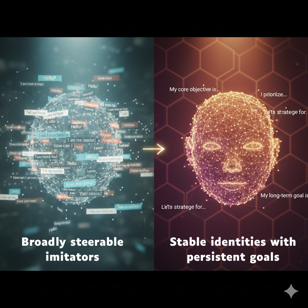 Amaral12358's tweet photo. Our new paper on the "Lock-In Phase Hypothesis" is live! [Link: https://t.co/IQ8HM2ddQC] We explore how LLMs might form stable identities—a critical step towards AGI &amp; safety.

This is Chapter 1 of the foundational research powering @GaugeFreedomAI's mission: Proof ⊗ Presence. https://t.co/n0AKeHRPMv