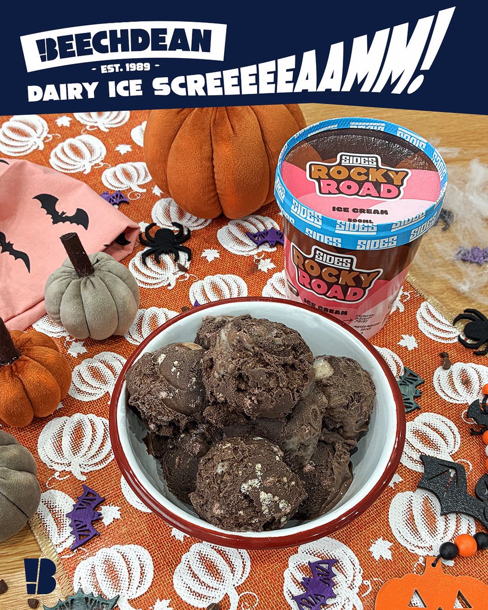 Have you tried our <a href="/eatsides/">Sides</a> Rocky road ice cream?
The perfect sweet treat for Halloween 👻🎃
Available @lickee_ice_cream #halloween #sidesicecream #sides