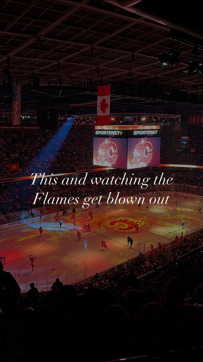 #Flames look to extend their losing streak to 8 games tonight 🔥