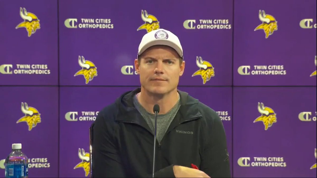 Head Coach Kevin O'Connell says J.J. McCarthy got some work in today and will get additional work through the early part of next week leading into a full week of preparation ahead of the #Vikings game at Detroit.