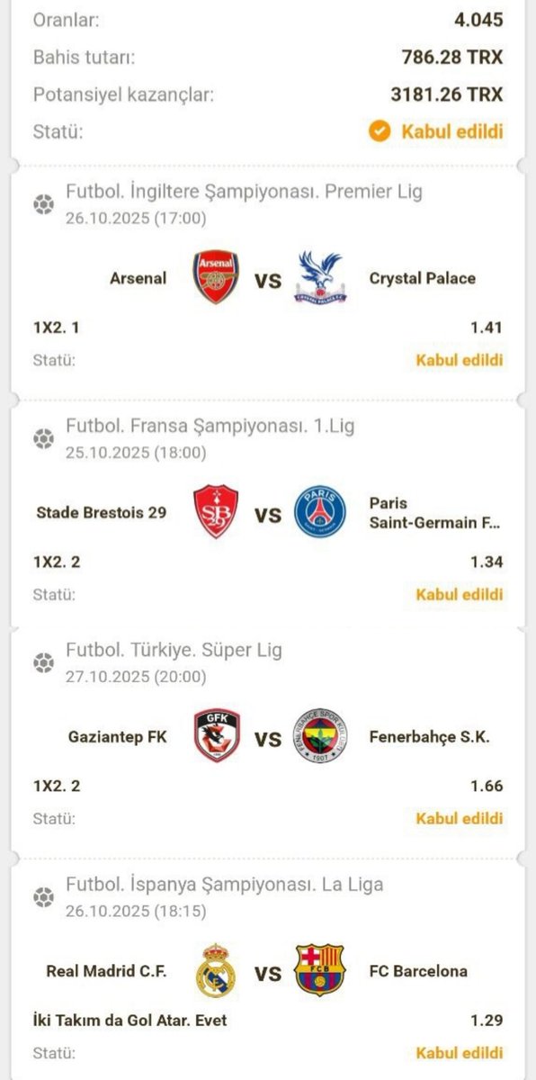 Bu şekilde aldık bakalim, gelirse kazancın TAMAMINI favlardan ve yorumlardan seçeceğim ⚽🍀