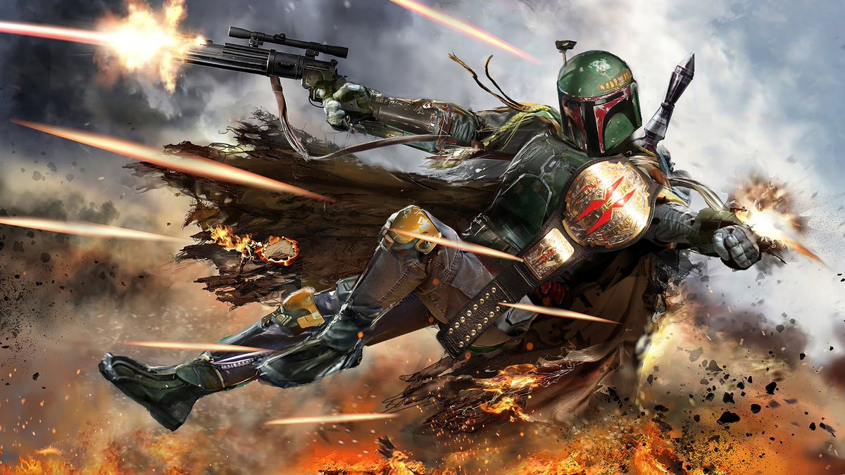 PerFicLuchitas's tweet photo. Boba Fett - TNA X Divison Championship ('07 - '13) https://t.co/hQyr4AJFsA