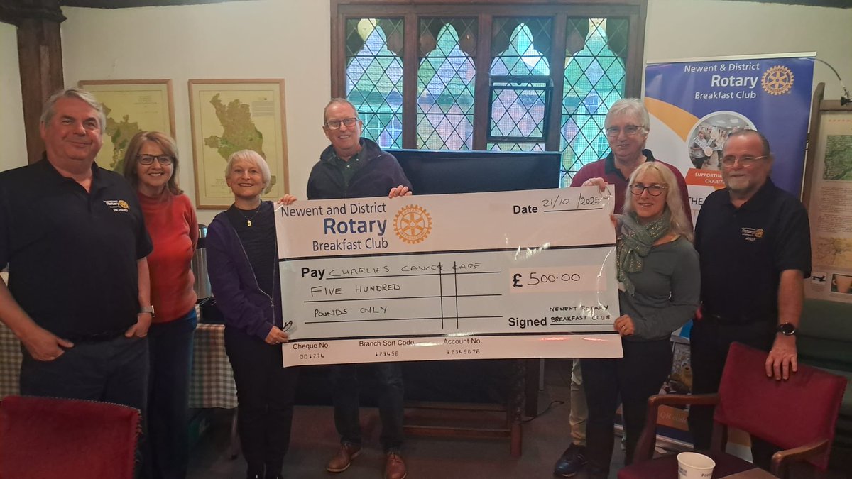 Newent and District Rotary Breakfast Club tweet media