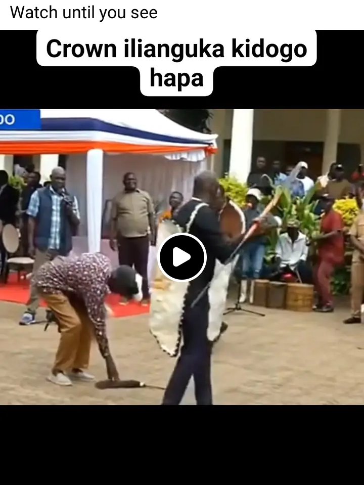 geoogwang6's tweet photo. Was it sheer coincide or spiritual when the crown cap fall from junior 
JUOGI !! Refused Raila junior 
#Kalonzo
#Matiangi
#Paul Ongili
#Tanzania 
#HIV AIDS 
#ODM
#Harambee Starlet 
#Blessed Sunday 
#Happy Sabbath 
#NYOTAVerification
#SHAA AT27 Million
#Aoko 
#Babu wa Baba https://t.co/YXbPepktr8