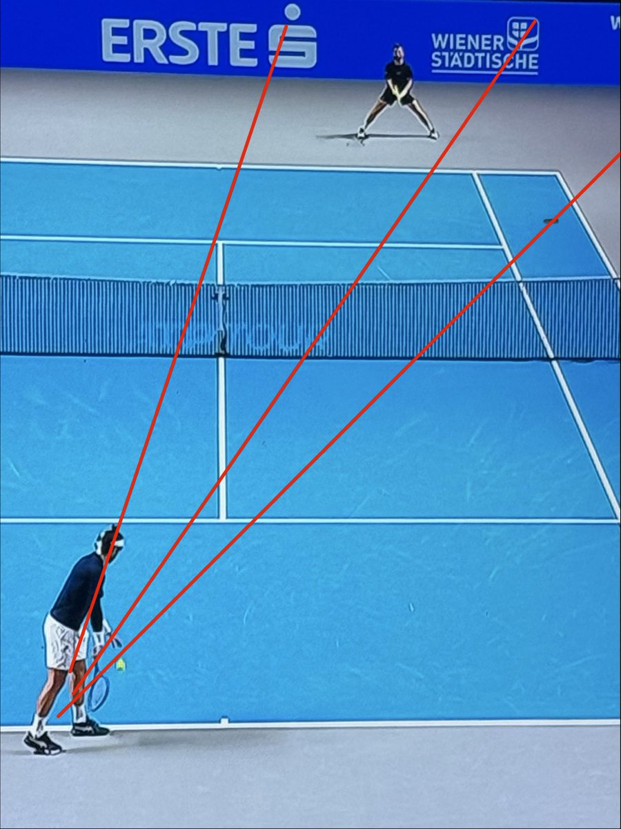 RobertoOsti's tweet photo. Moutet da sinistra mi sembra troppo al centro in risposta. Infatti ogni volta che serve esterno Musetti fa il punto facile

Grandissimo match, divertente come da tempo non si vedeva. E grande vittoria. https://t.co/4E0H9s7akQ