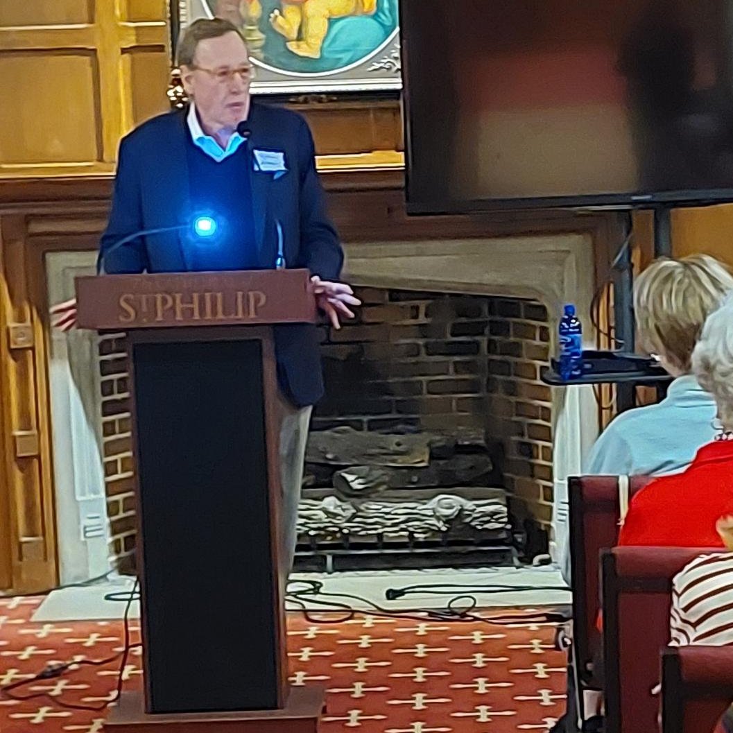 More than 50 people heard Rick Allen discuss "Reckoning with Race" at our recent Speaker Series program. #history #atlanta #buckhead #reckoningwithrace