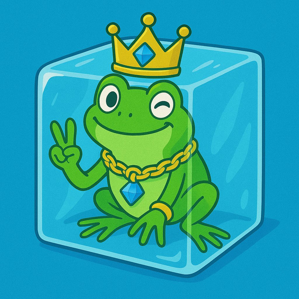 ICEFROG122168's tweet photo. #ICEFROG
They are all about to melt under pressure, but there’s one about to unfreeze and make the biggest hop of its life 🐸🫡#ICEFROG #memecoin #crypto #pump #moonshot https://t.co/BqHMP8gS50