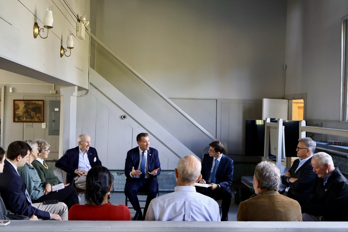 RepTomSuozzi's tweet image. In his First Inaugural Address in 1861, during a time of deep national division, President Lincoln urged Americans to “appeal to the better angels of our nature.” Over 150 years later, Braver Angels was founded on that same ideal, the courage to bridge partisan divides.
Today, I…