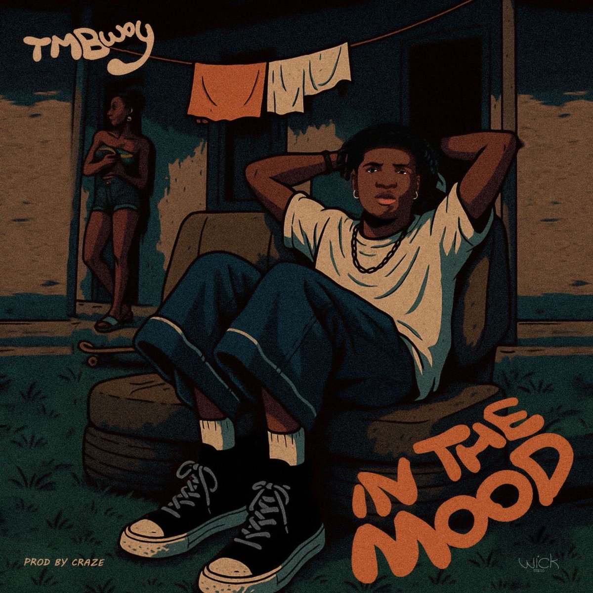 TMBwoy's (<a href="/tmbwoyskankin/">PRINCE OF BHIM NATION 🕯️💡</a>) latest banger 'In The Mood' is out now - stream it on all platforms!
