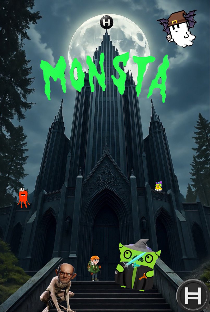 MonstaHBAR's tweet photo. Pt. 26 of The Monsta Files! 

Gwar! The $Monsta squad has finally made it to the Corp. Tower of Doom! Monsta can hear the cry of memejob devs beyond the door. What is going on in there? Who is behind this evil anomally? Time to find out! 

   ༼ ㄏ🔪ಠ෴- ༽ㄏ🔎 https://t.co/8Ex5sonjxH