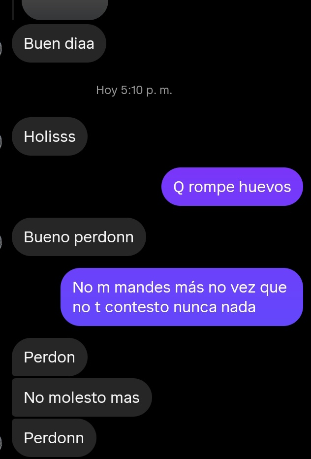Pq nadie m manda?, si soy r piola yo 😔
Yo cuando m mandan :