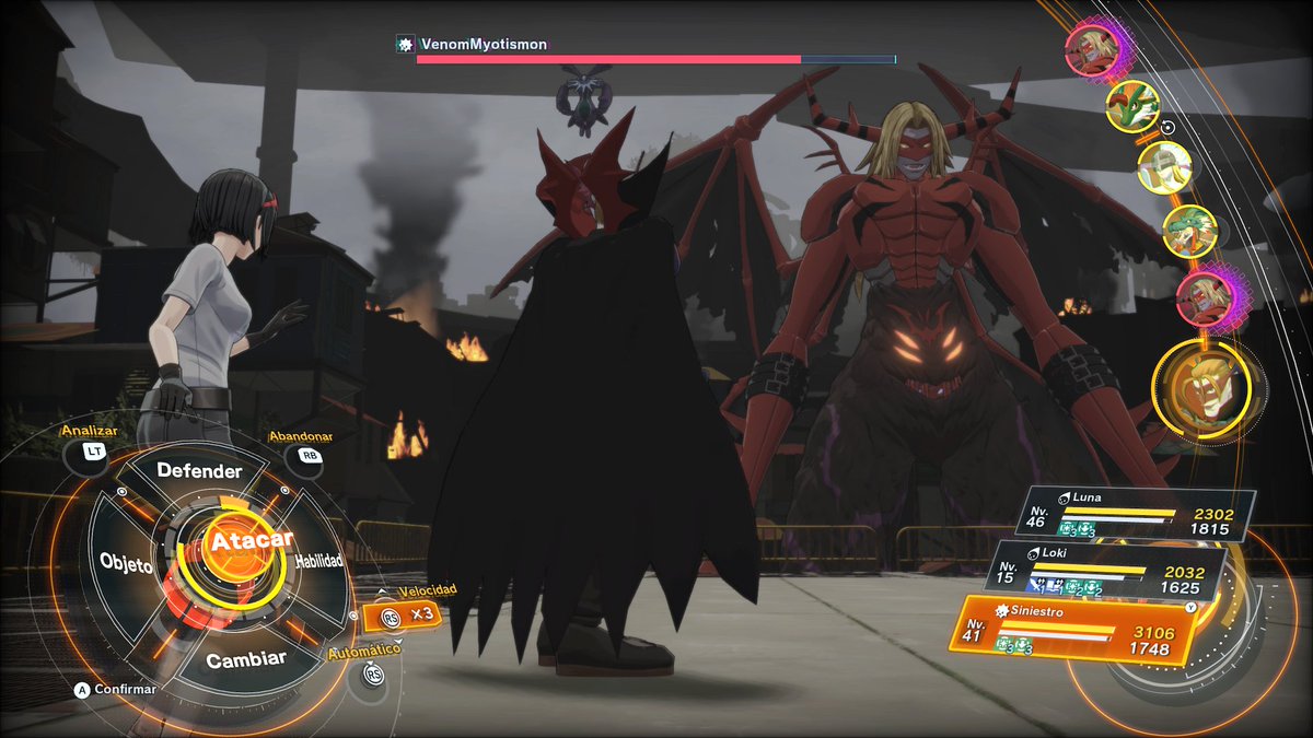 SVariocolor's tweet image. Mira Myoti tú evo el VenomMyotismon de tamaño familiar...no podía faltar un Cherubimon malvado XL. #DigimonStoryTimeStranger