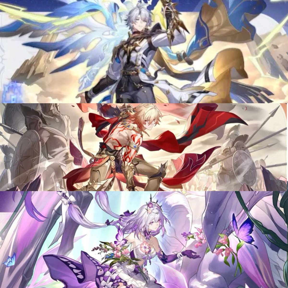 amphorestrio's tweet image. Do you guys like Amphoreus trio from HSR?