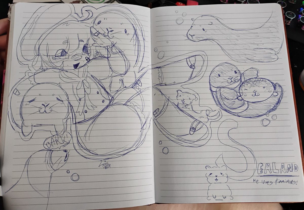 fishiseals's tweet photo. ᕙ⁠(⁠＠⁠°⁠▽⁠°⁠＠⁠)⁠ᕗ
i drew this with a really big pen! it wasn't easy.. but i did it! https://t.co/5pSWEGWua6