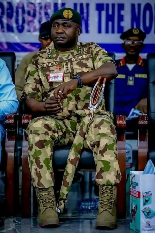 General C.G. Musa: A Legacy of Courage and Service

Congratulations to General Christopher Gwabin Musa, OFR, on an exceptional tenure as Chief of Defence Staff a period defined by vision, discipline, and remarkable achievements in safeguarding our nation.

Your leadership has