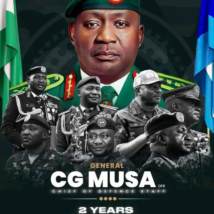 ZagazOlaMakama's tweet photo. General C.G. Musa: A Legacy of Courage and Service

Congratulations to General Christopher Gwabin Musa, OFR, on an exceptional tenure as Chief of Defence Staff a period defined by vision, discipline, and remarkable achievements in safeguarding our nation.

Your leadership has strengthened the Nigerian Armed Forces and inspired confidence across the nation. Through your courage and unwavering dedication, you have left an indelible mark on Nigeria’s defence history.

In a time of complex security challenges, General Christopher Gwabin Musa stood tall as a symbol of courage, professionalism, and selfless service.

His tenure reflected strategic leadership, operational excellence, and an unshakable commitment to national security. Through coordinated operations, improved intelligence sharing, and strengthened civil-military relations, he advanced the fight against insurgency and banditry across the nation.

Respected for his humility, discipline, and deep concern for the welfare of his troops, General Musa truly embodies the essence of military leadership. As he bows out of active service, his legacy of integrity, bravery, and patriotism will continue to inspire generations.

Thank you for your Service