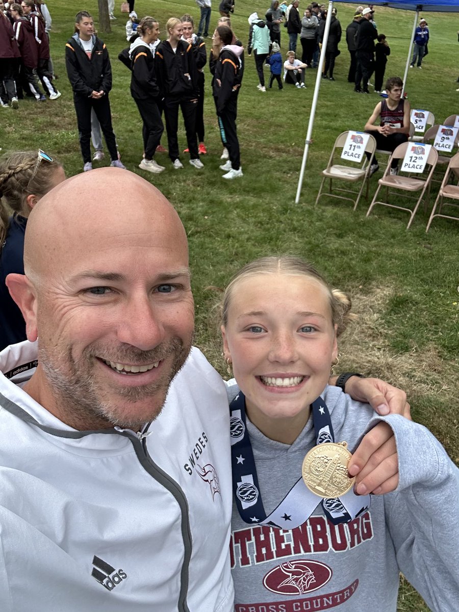 That STATE CHAMPION feeling!!  Congrats to Scout on winning the Class C State title today and to her teammates on finishing the season with a 5th place  effort!  What a GREAT DAY!! ⁦<a href="/SwedesAD/">Gothenburg Activities</a>⁩ ⁦<a href="/GBurgSwedes/">Gothenburg Public Schools</a>⁩