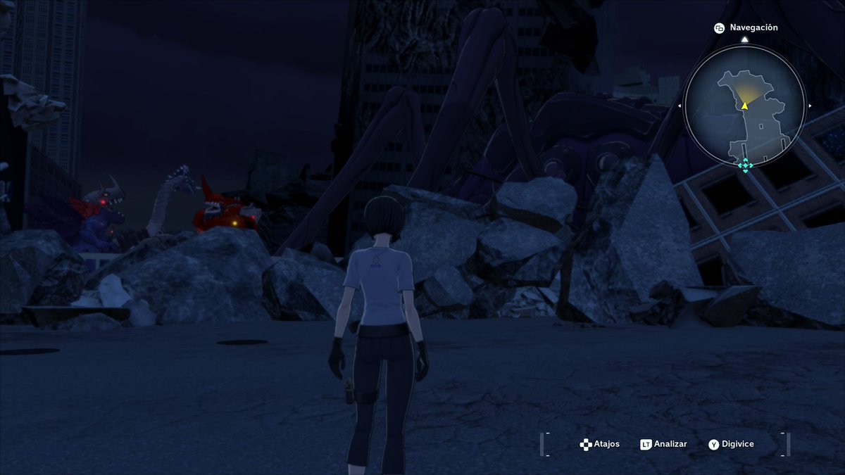 SVariocolor's tweet image. Hay Digimon que imponen bastante cuando los ves en su tamaño original. Gracias Birdramon por resaltar lo evidente ¡Sácame de aquí! 💀☠️ #DigimonStoryTimeStranger