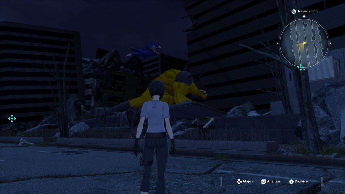 SVariocolor's tweet image. Hay Digimon que imponen bastante cuando los ves en su tamaño original. Gracias Birdramon por resaltar lo evidente ¡Sácame de aquí! 💀☠️ #DigimonStoryTimeStranger