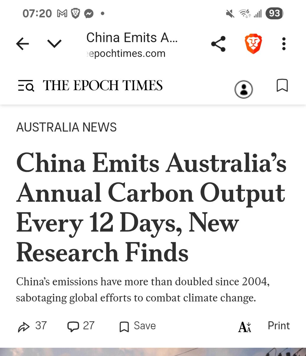"Even in the highly unlikely event that Australia would ever reach net zero carbon emissions, this would be cancelled out every fortnight by China,” said Cian Hussey, a research fellow at the Institute, who says continuing to pursue a goal of Net Zero amounts to “an act of
