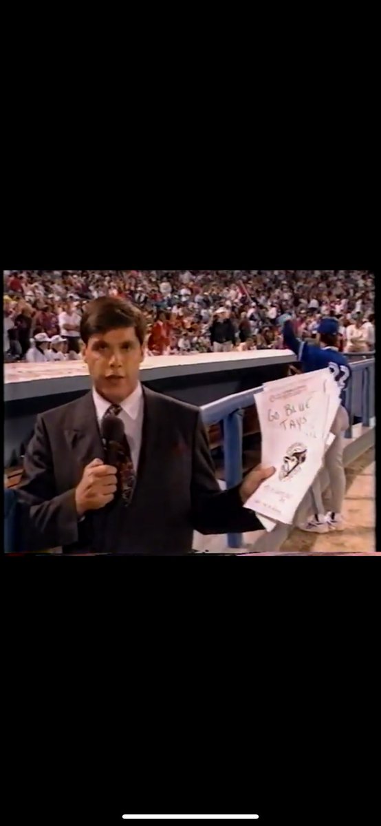 Found this from 1992. CTV pre game show Game 6 World Series Jays in Atlanta.